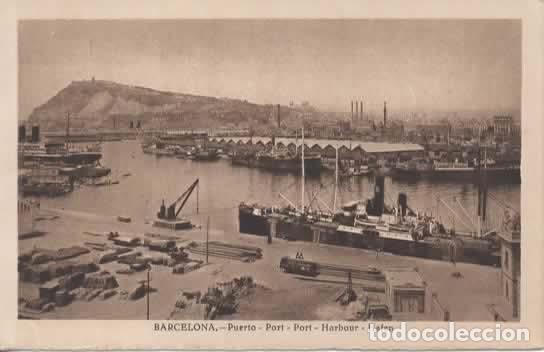 Postales: BARCELONA SIN ESCRIBIR PUERTO
