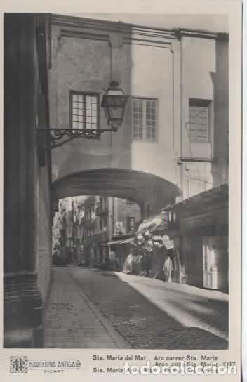 Postales: BARCELONA SIN ESCRIBIR SANTA MARIA DEL MAR