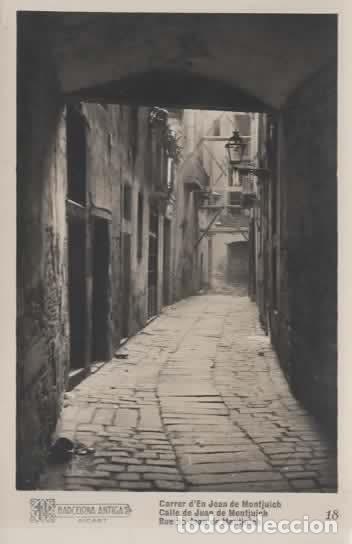 Postales: BARCELONA SIN ESCRIBIR CALLE JUAN DE MONTJUICH