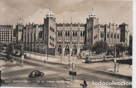 Postales: BARCELONA ESCRITA PLAZA DE TOROS