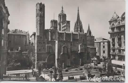 Postales: BARCELONA ESCRITA PLAZA BERENGUER