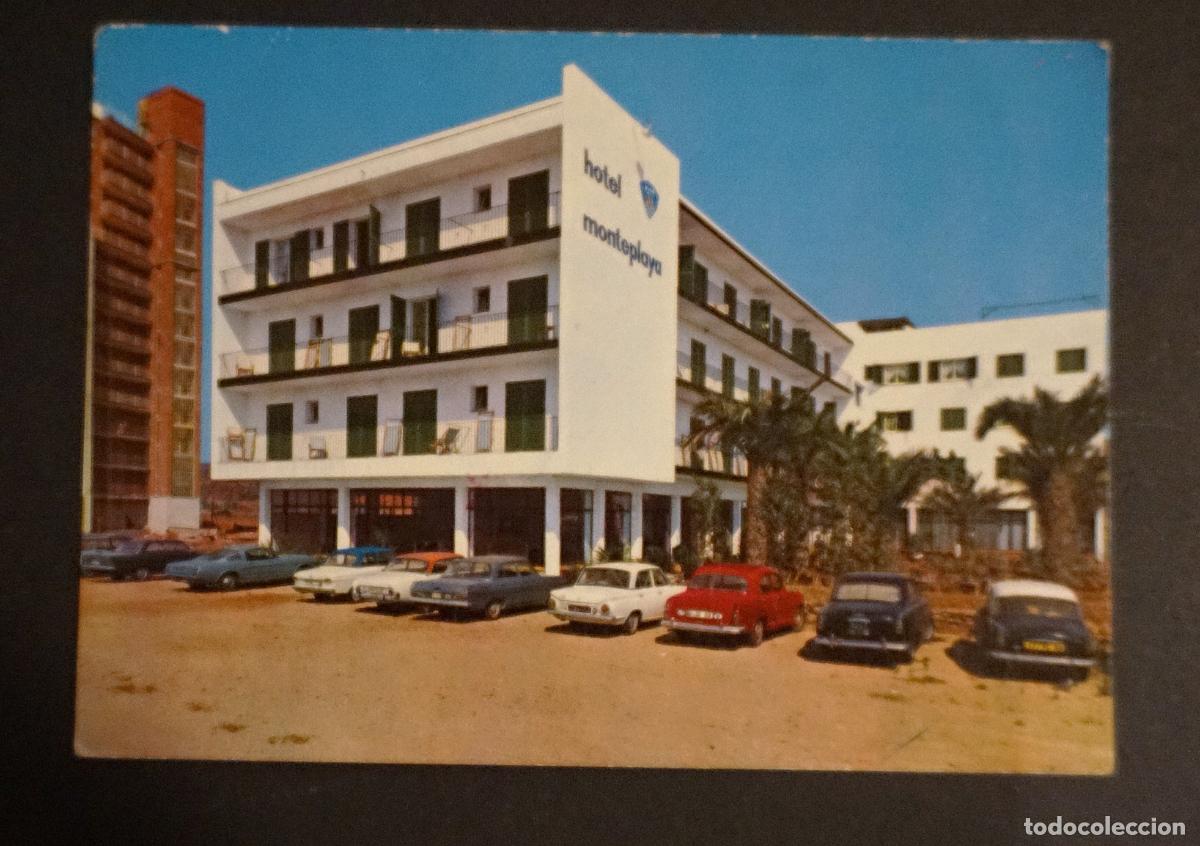 Postales: Malgrat de Mar, Hotel Monteplaya, postal circulada y editada el a&ntilde;o 1965. Ver comentarios