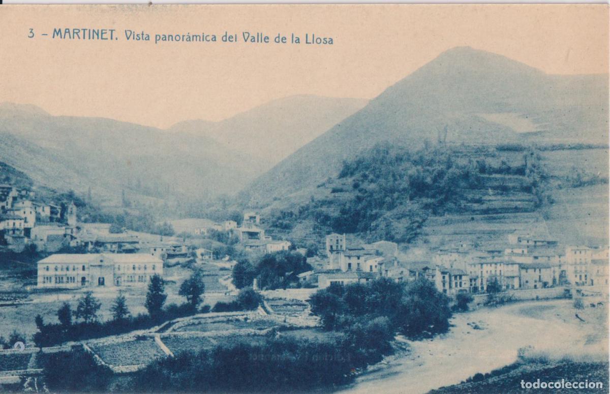 Postales: MARTINET (LLEIDA) VISTA PANORAMICA DEL VALLE DE LA LLOSA &ndash; EDICION F.RAMONET N&ordm;3 &ndash; S/C