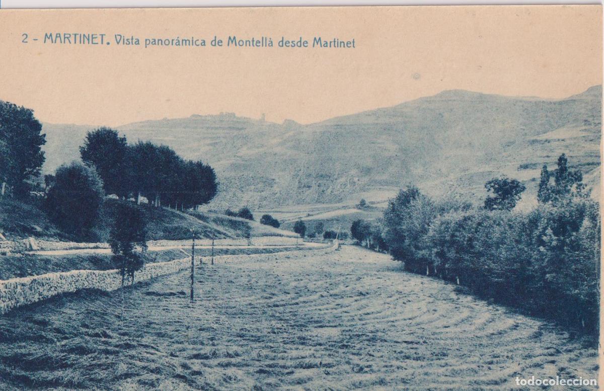 Postales: MARTINET (LLEIDA) VISTA PANOR&Aacute;MICA DE MONTELL&Agrave; DESDE MARTINET &ndash; EDICION F.RAMONET N&ordm;2 &ndash; S/C