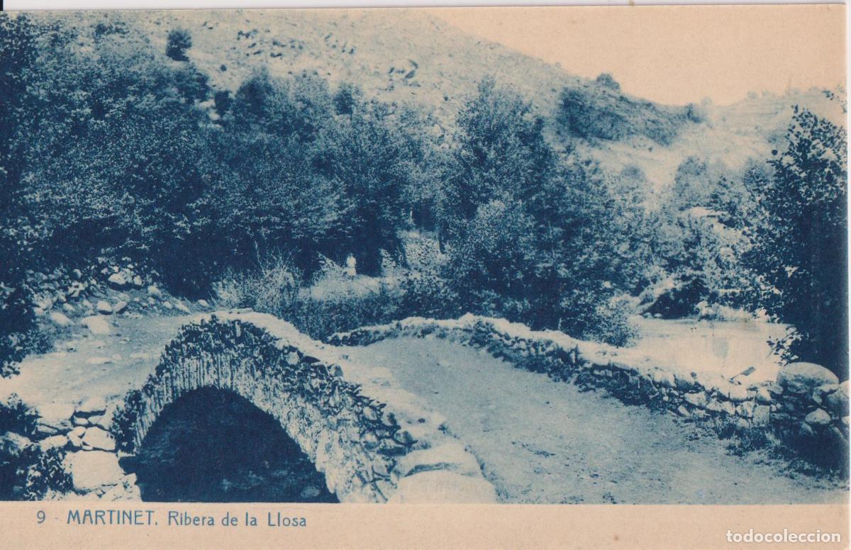 Postales: MARTINET (LLEIDA) RIBERA DE LA LLOSA &ndash; EDICION F.RAMONET N&ordm;9 &ndash; S/C