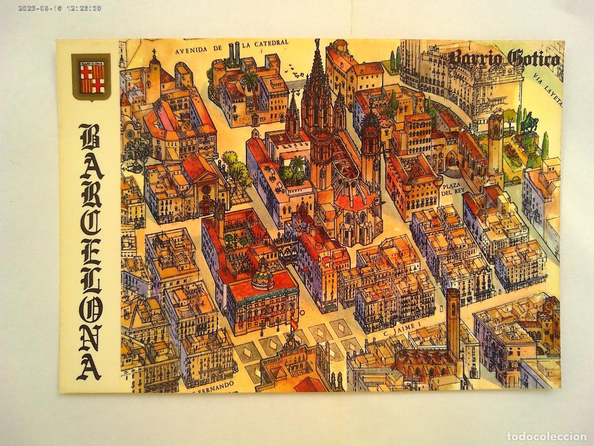 Postales: POSTAL DE BARCELONA : BARRIO GOTICO . BONITO PLANO