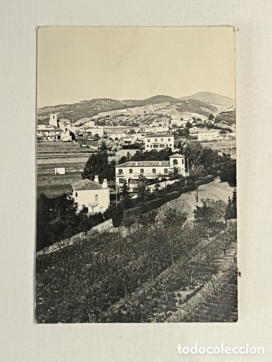 Postales: SAN VICENTE DE MONTALT (Barcelona) Postal fotogr&aacute;fica antigua. Sin datos editor (h.1960?)