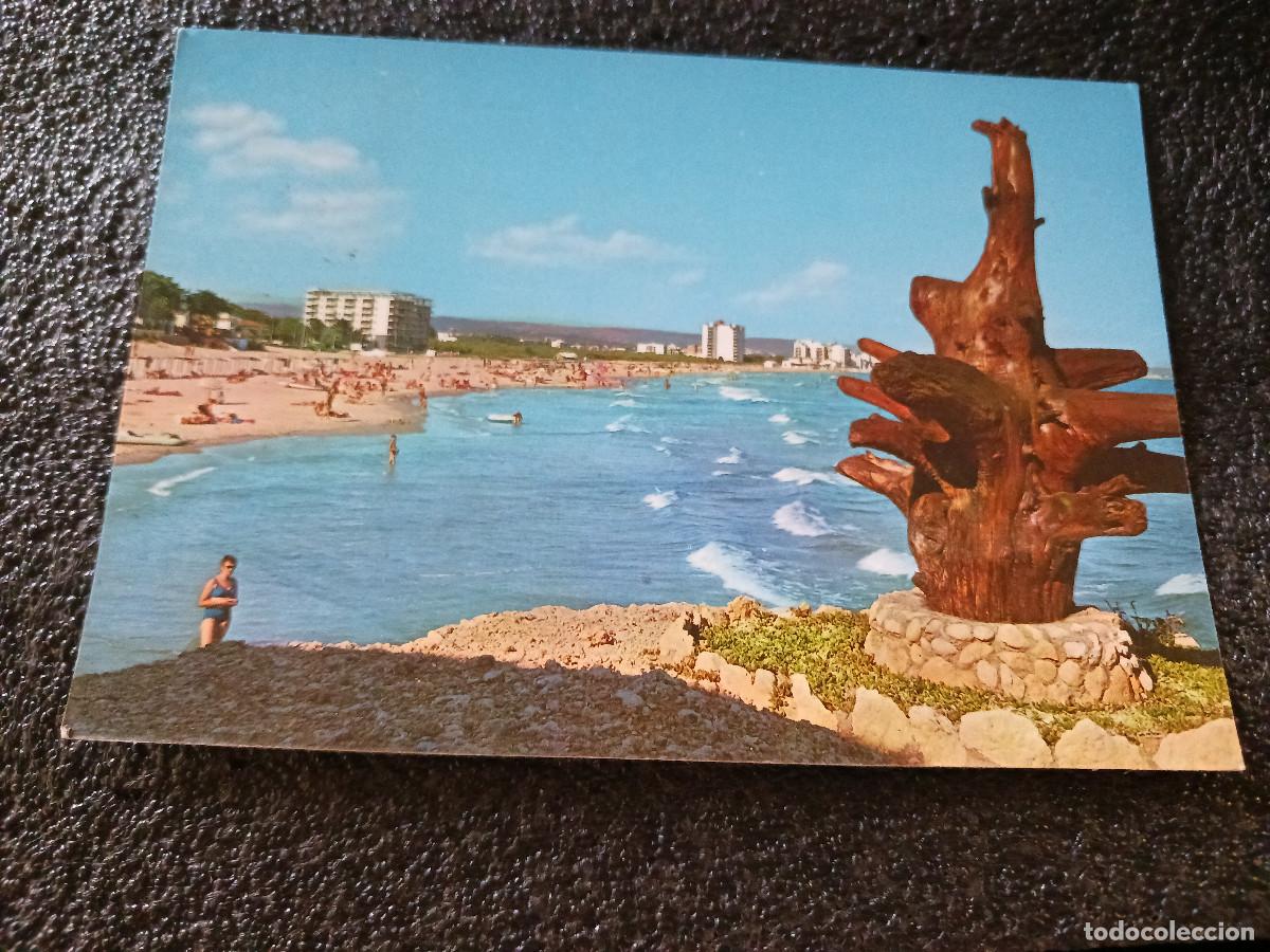 Postales: 22 torredembarra un detalle de la playa, ed. arribas, circulada 1975