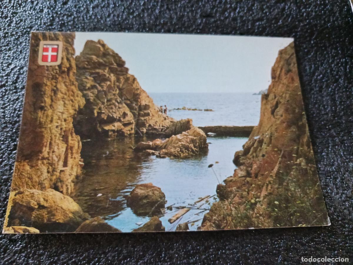 Postales: 1463 blanes, vivero, escudo de oro, circulada 1972