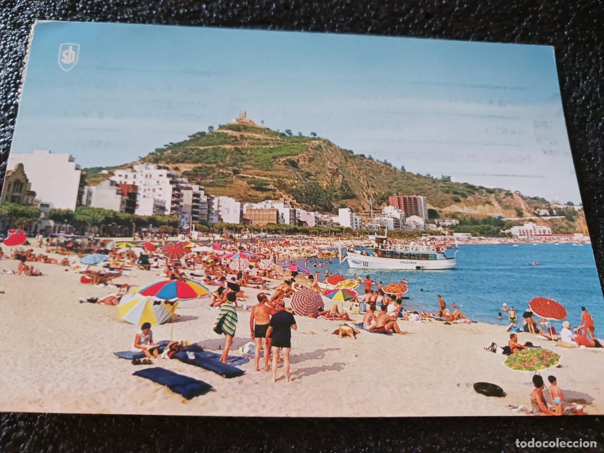 Postales: 224 blanes playa ed. seix barral, vista de cruceros costa brava, circulada 1976