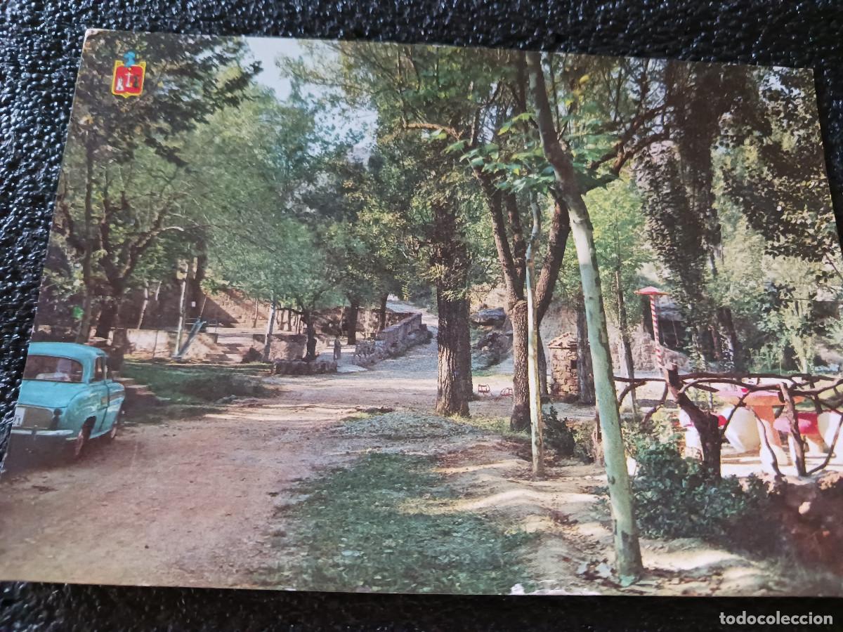 Postales: 10 solsona parque de la mare de la font, ed. raymond, circulada 1964