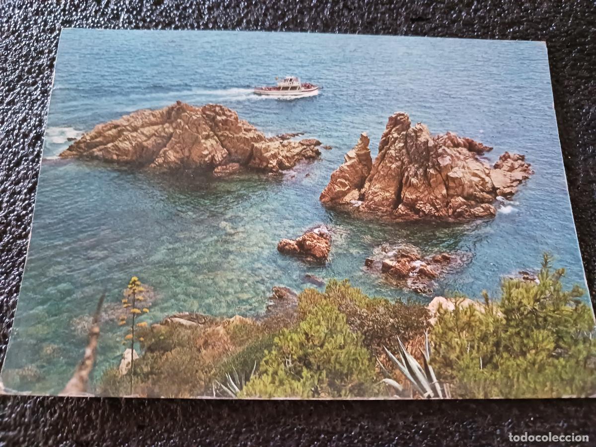 Postales: 453 blanes roca de santa ana, ex. murcia, circulada 1966