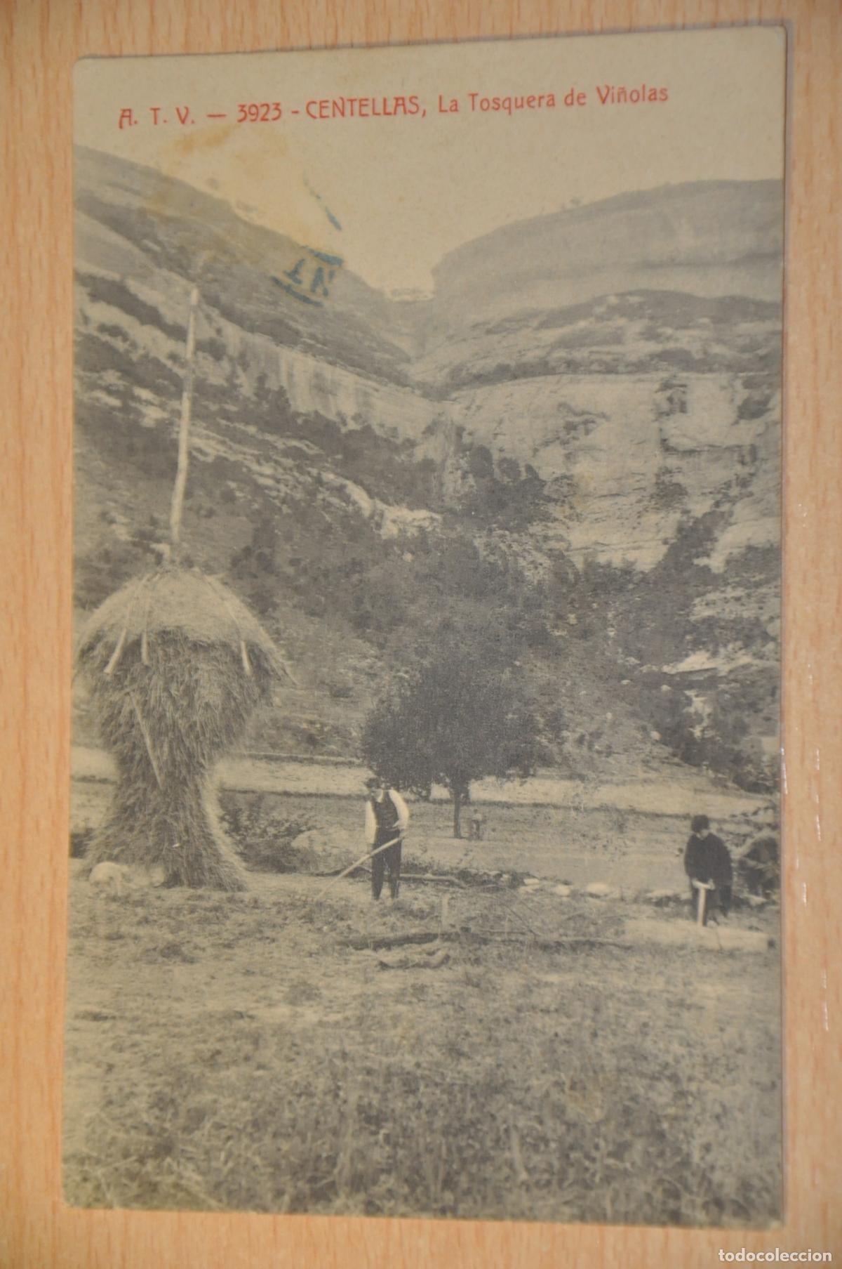 Postales: postal centellas, la tosquera de vi&ntilde;olas, atv 3923