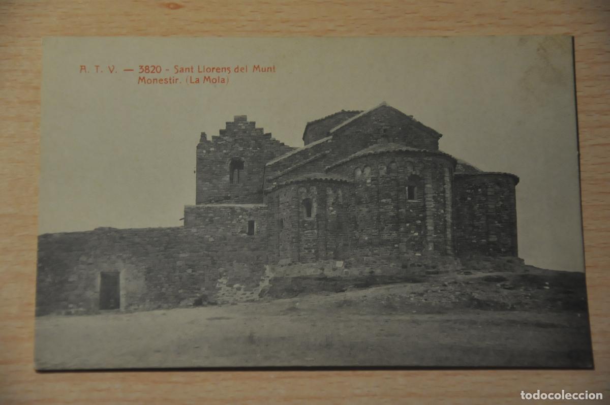 Postales: postal sant lloren&ccedil; del munt, monestir (la mola), atv 3820
