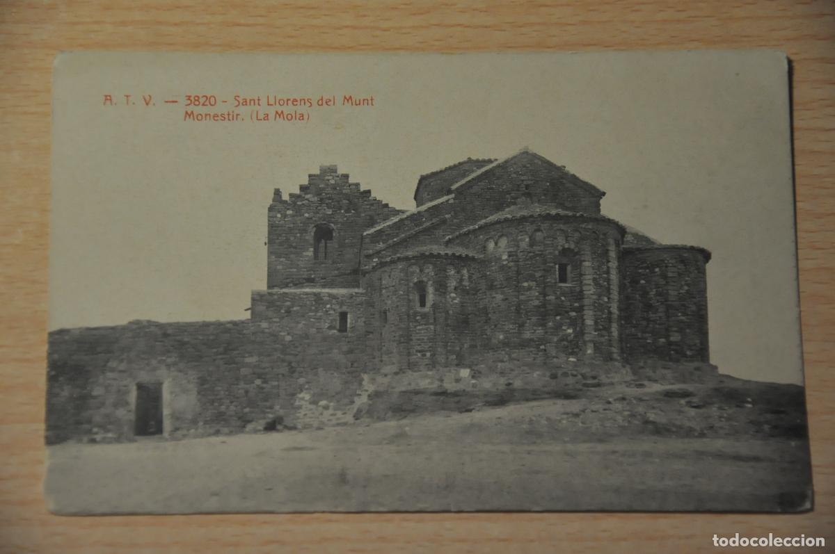 Postales: postal sant lloren&ccedil; del munt, monestir (la mola), atv 3820