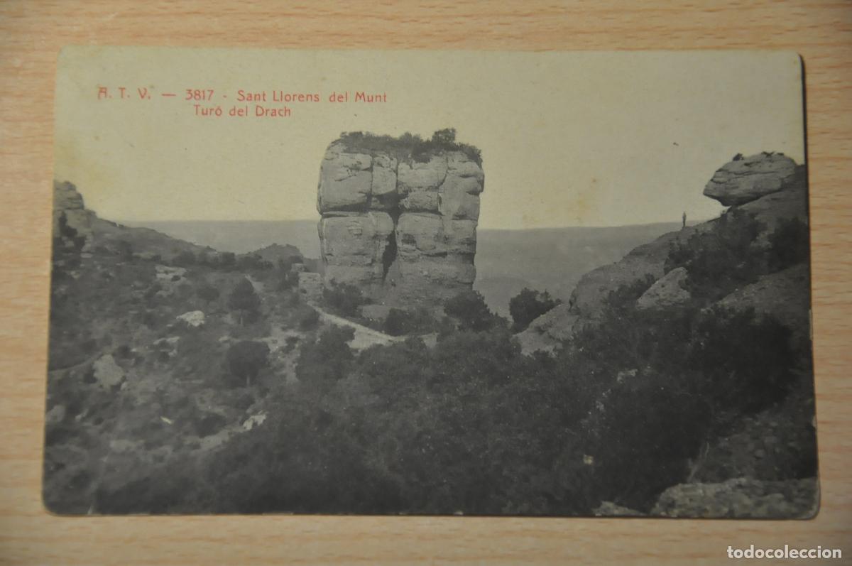 Postales: postal sant lloren&ccedil; del munt, turo del drach, atv 3817