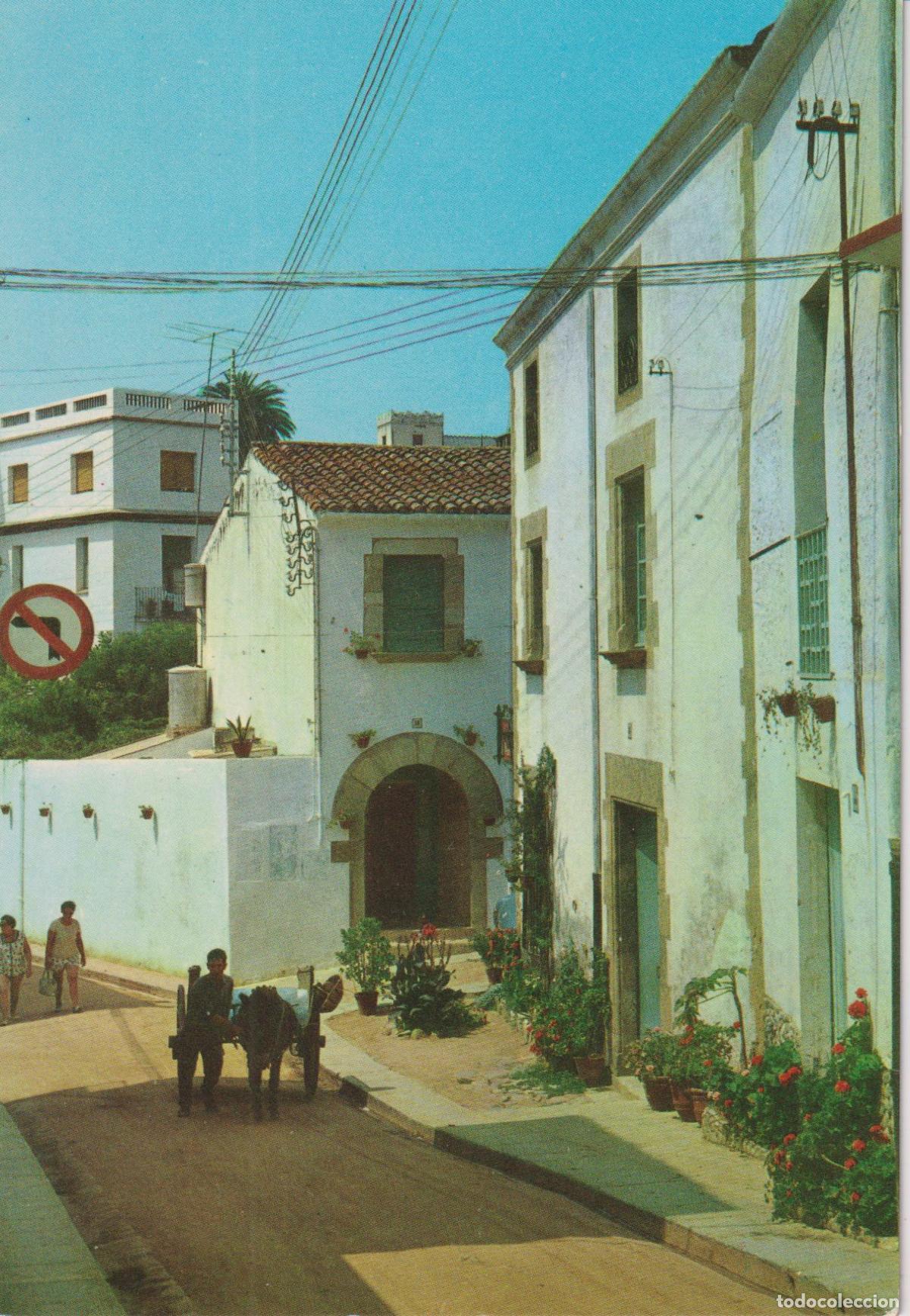 Postales: SAN POL DE MAR (BARCELONA) CALLE T&Iacute;PICA - FOTOGRAFIA DE J.PLANCHART N&ordm;19 - S/C