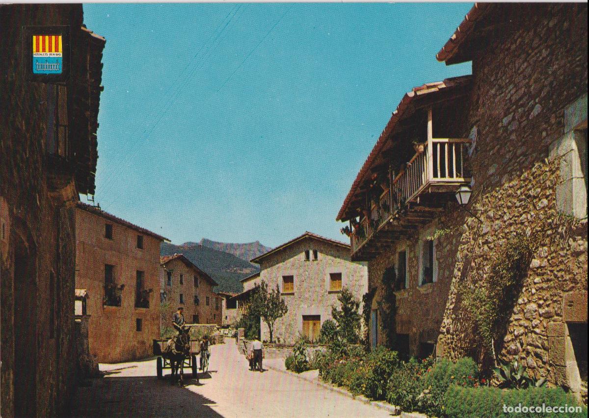 Postales: HOSTALETS D'EN BAS (GIRONA) CARRER DE VIC - ESCUDO DE ORO N&ordm;2 - S/C