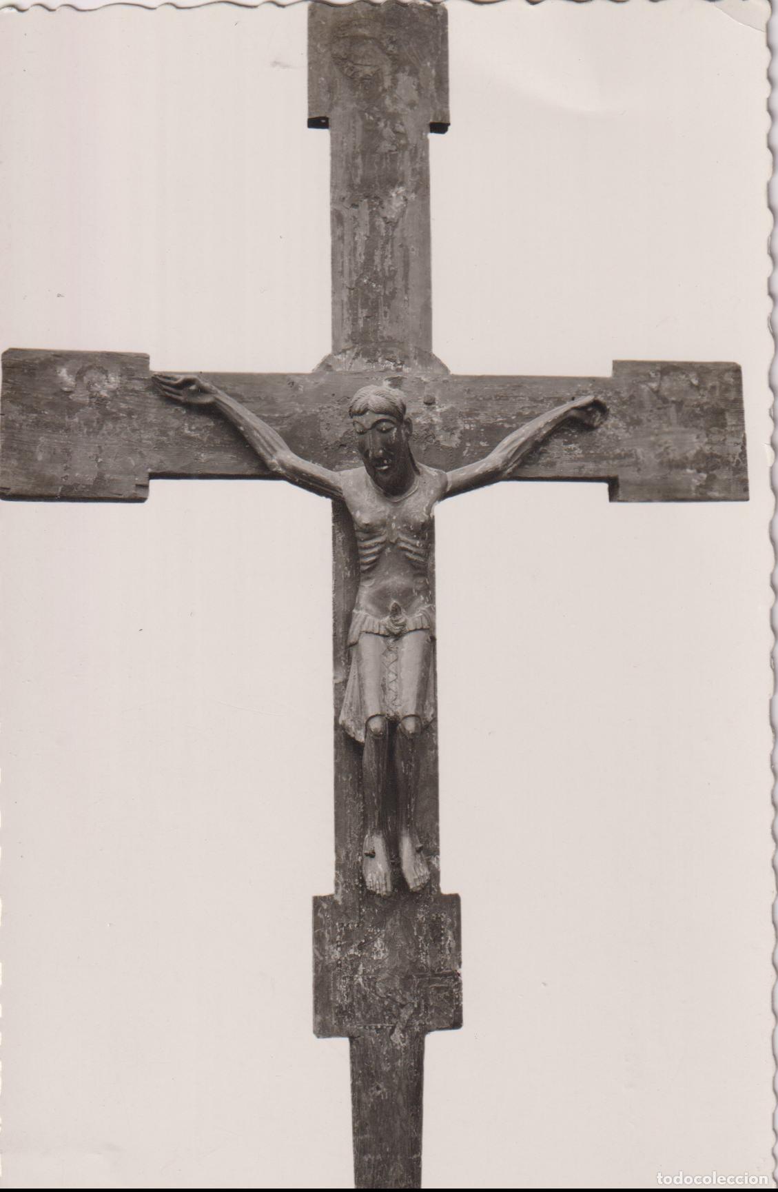Postales: VALL D'ARAN, CRISTO DE SALARDU TALLA (S.XII) - ED.OFICINA TURISME N&ordm;412 - S/C