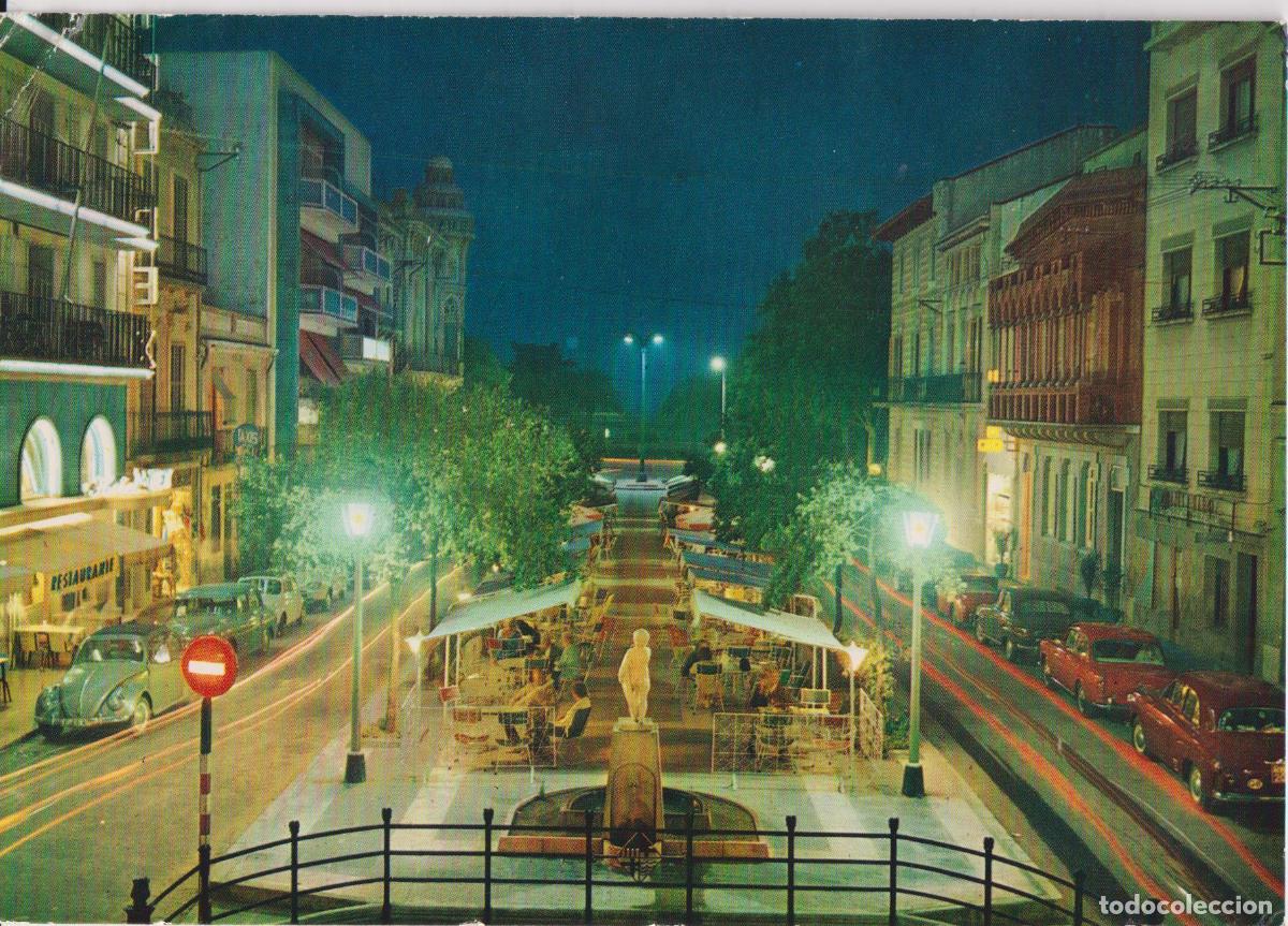 Postales: SANT FELIU DE GUIXOLS (GIRONA) RAMBLA JOSE ANTONIO, NOCTURNA - EDICIONES ARRIBAS 2019 - CIRCULADA