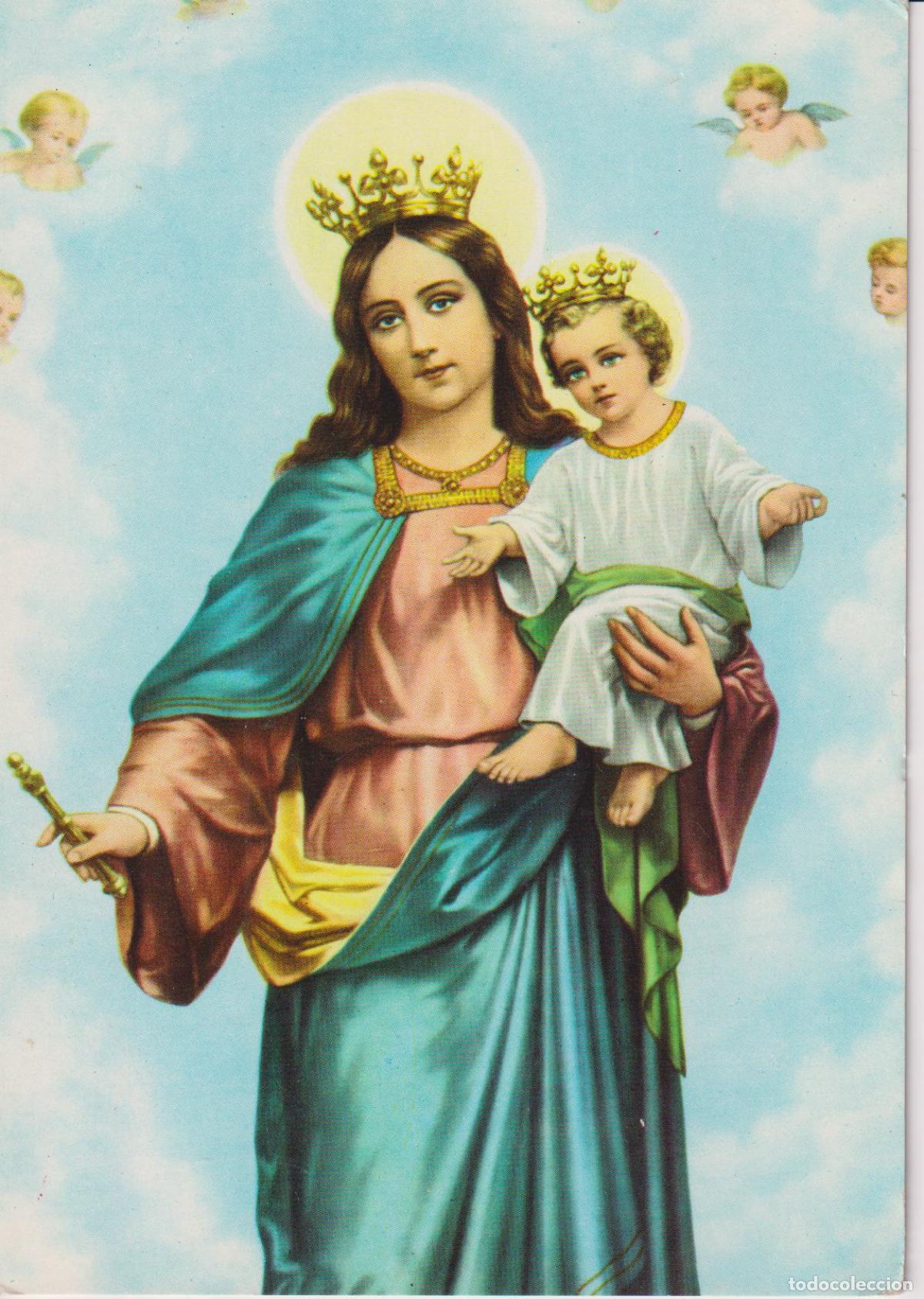 Postales: BARCELONA, COLEGIO SALESIANO DEL SANTO ANGEL, MARIA AUXILIADORA - ED. TIBIDABO N&ordm;5 - S/C