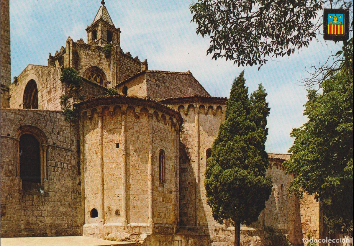 Postales: SANT CUGAT DEL VALLES (BARCELONA) REAL MONASTERIO - ESCUDO DE ORO N&ordm;3730 - S/C