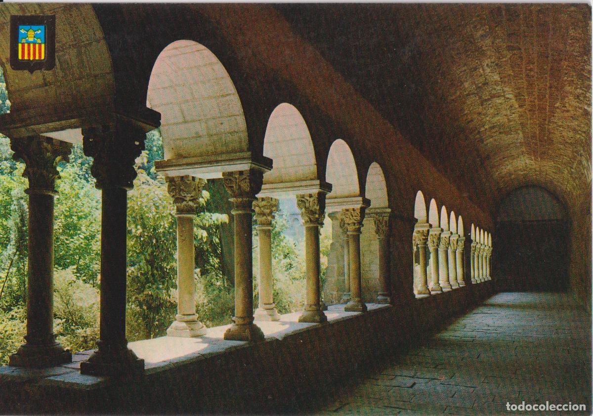 Postales: ANT CUGAT DEL VALLES (BARCELONA) REAL MONASTERIO CLAUSTRES - ESCUDO DE ORO N&ordm;3 - S/C