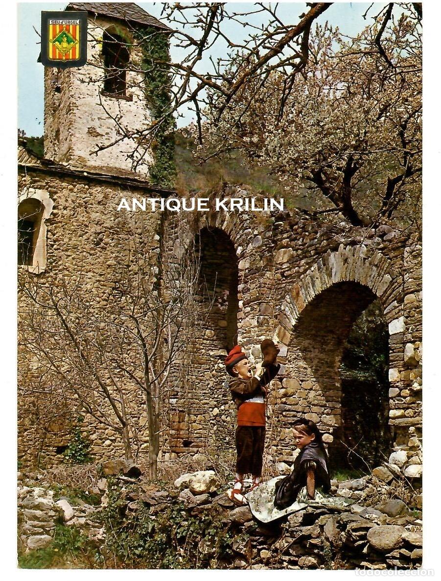 Postales: SEO DE URGEL N&ordm; 2018 BONIC REC&Oacute; / ESCUDO DE ORO / SIN FRANQUEAR