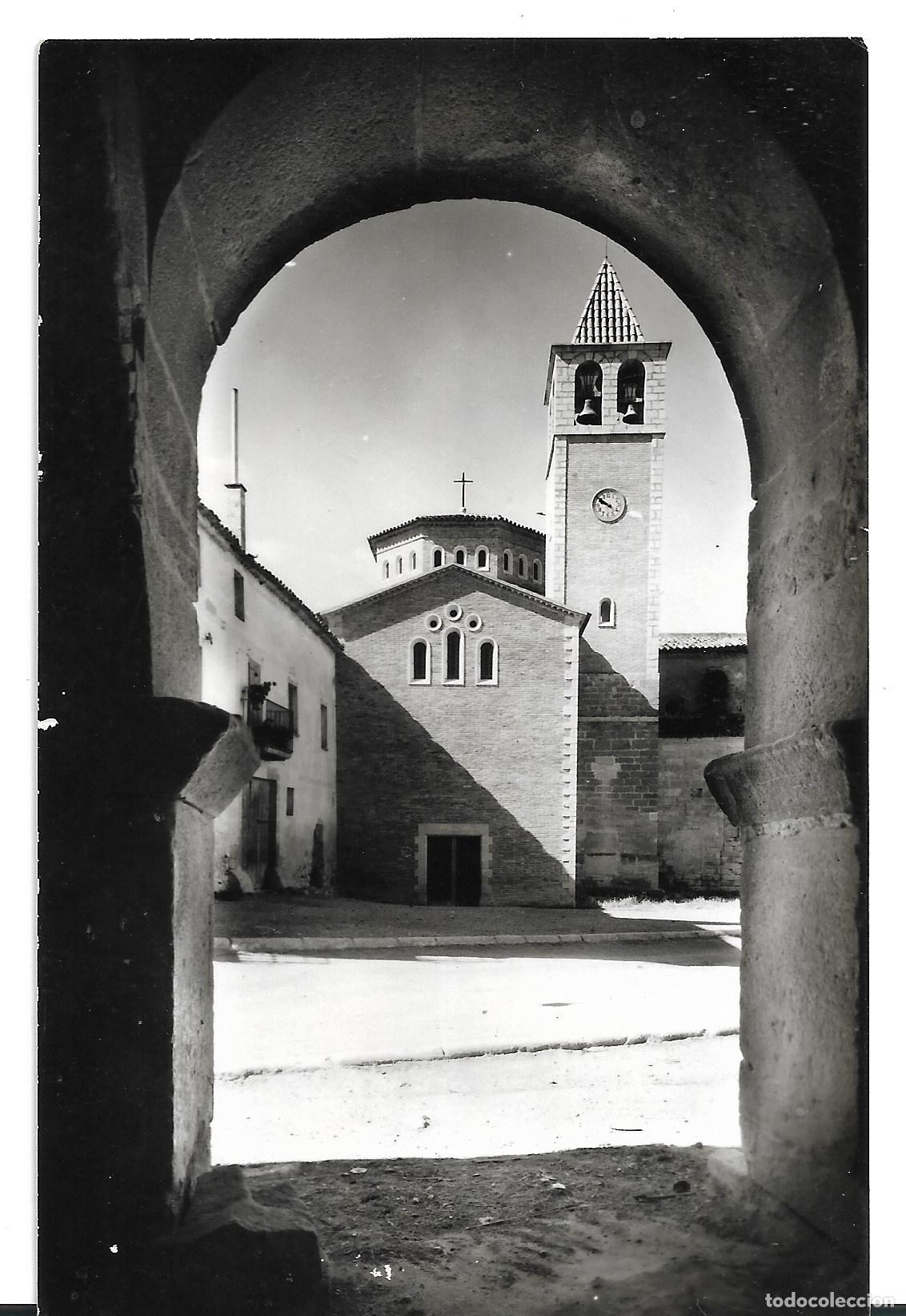 Postales: VILANOVA DE BELLPUIG - IGLESIA PARROQUIAL - N&Uacute;M. 13. POSTAL ESCRITA. EDICI&Oacute;N J.M&ordf; BRUFAU.