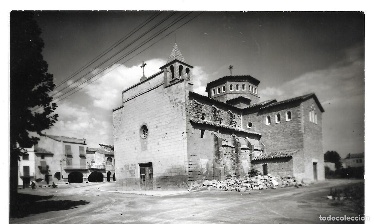 Postales: VILANOVA DE BELLPUIG - IGLESIA PARROQUIAL - N&Uacute;M. 4. POSTAL ESCRITA. EDICI&Oacute;N J.M&ordf; BRUFAU.