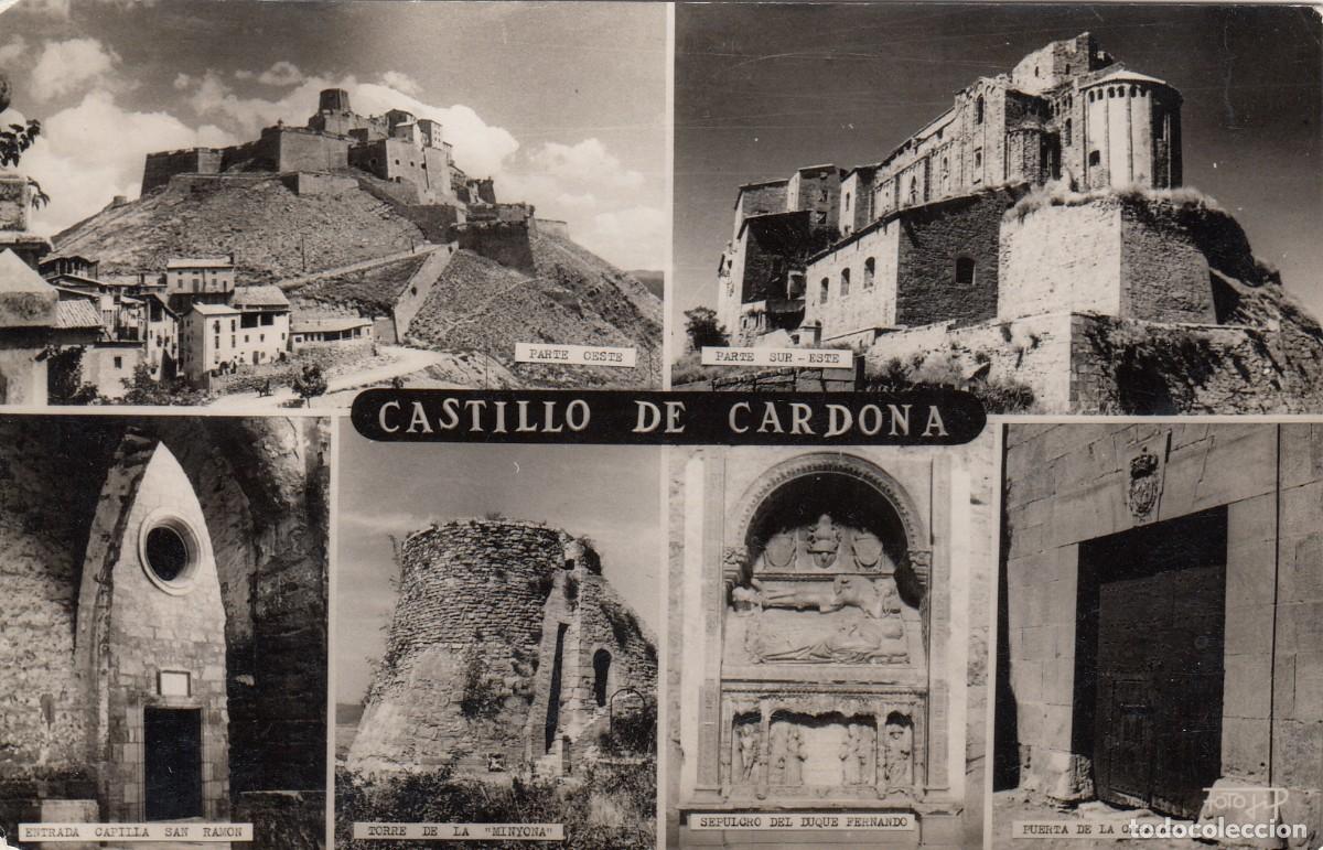 Postales: POSTAL MULTIVISTAS CASTILLO DE CARDONA