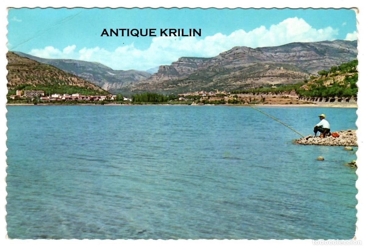 Postales: POBLA DE SEGUR N&ordm; 5086 EMBALSE DE SAN ANTONIO / G. GARRABELLA / SIN FRANQUEAR