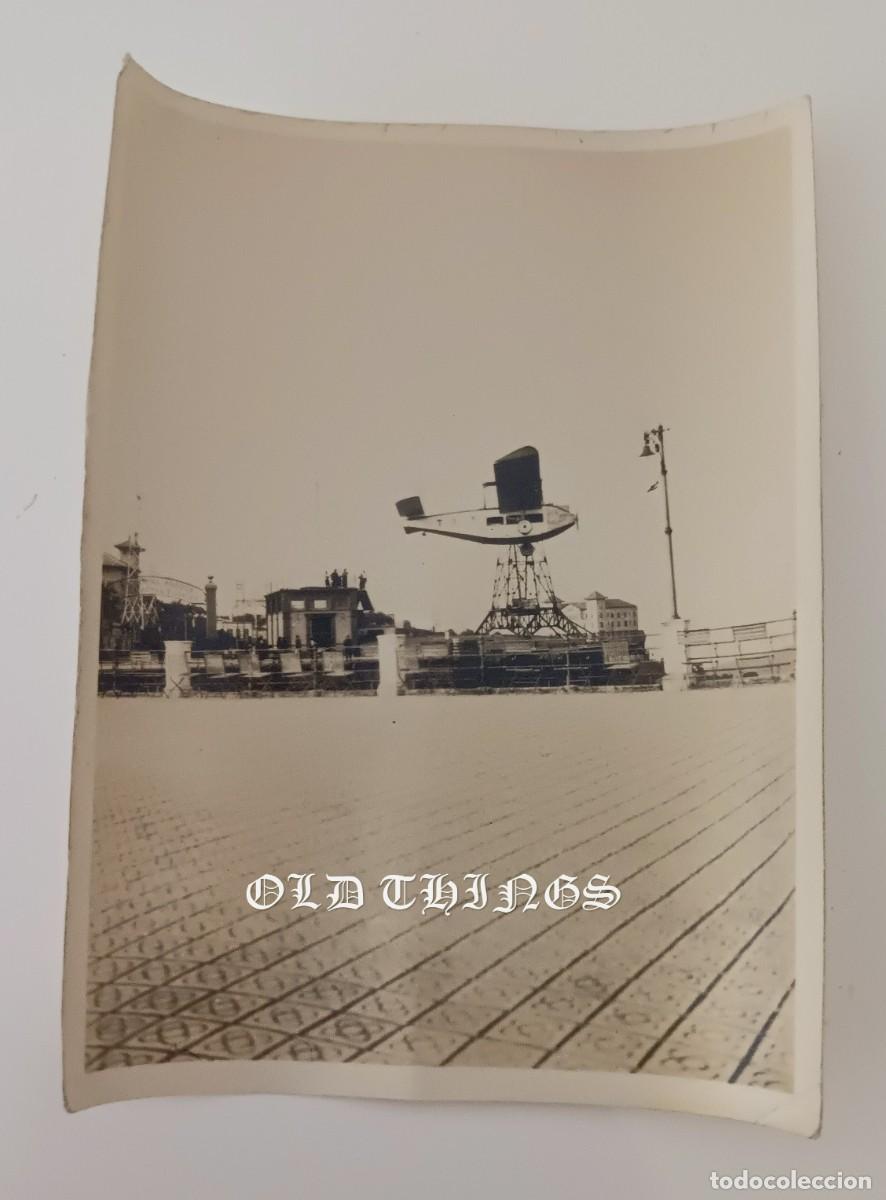 Postales: FOTOGRAFIA DE BARCELONA, EL TIBIDABO, A&Ntilde;OS 30 / 40, MIDE 10,5 X 8 CMS.