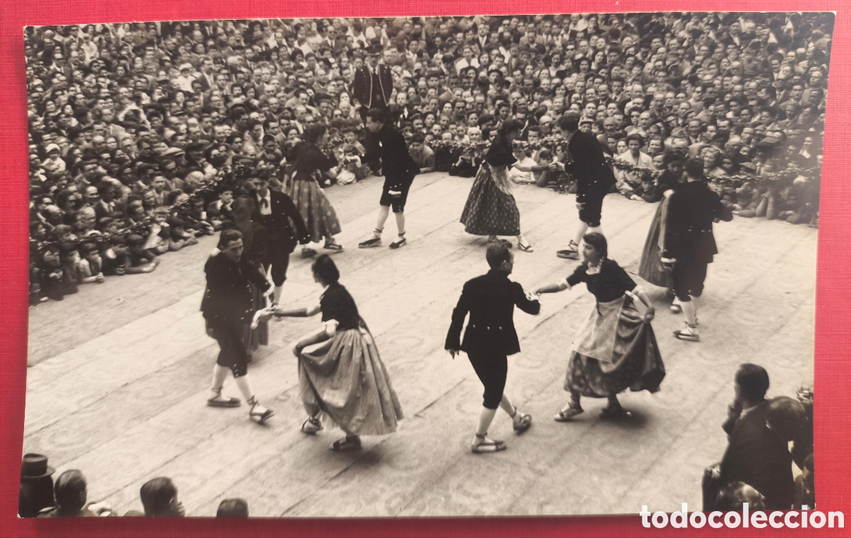 Postales: MARTORELL BALL DE LA QUADRILLA POSTAL FOTOGR&Aacute;FICA ARXIU CUY&Aacute;S BAIX LLOBREGAT C. 1955
