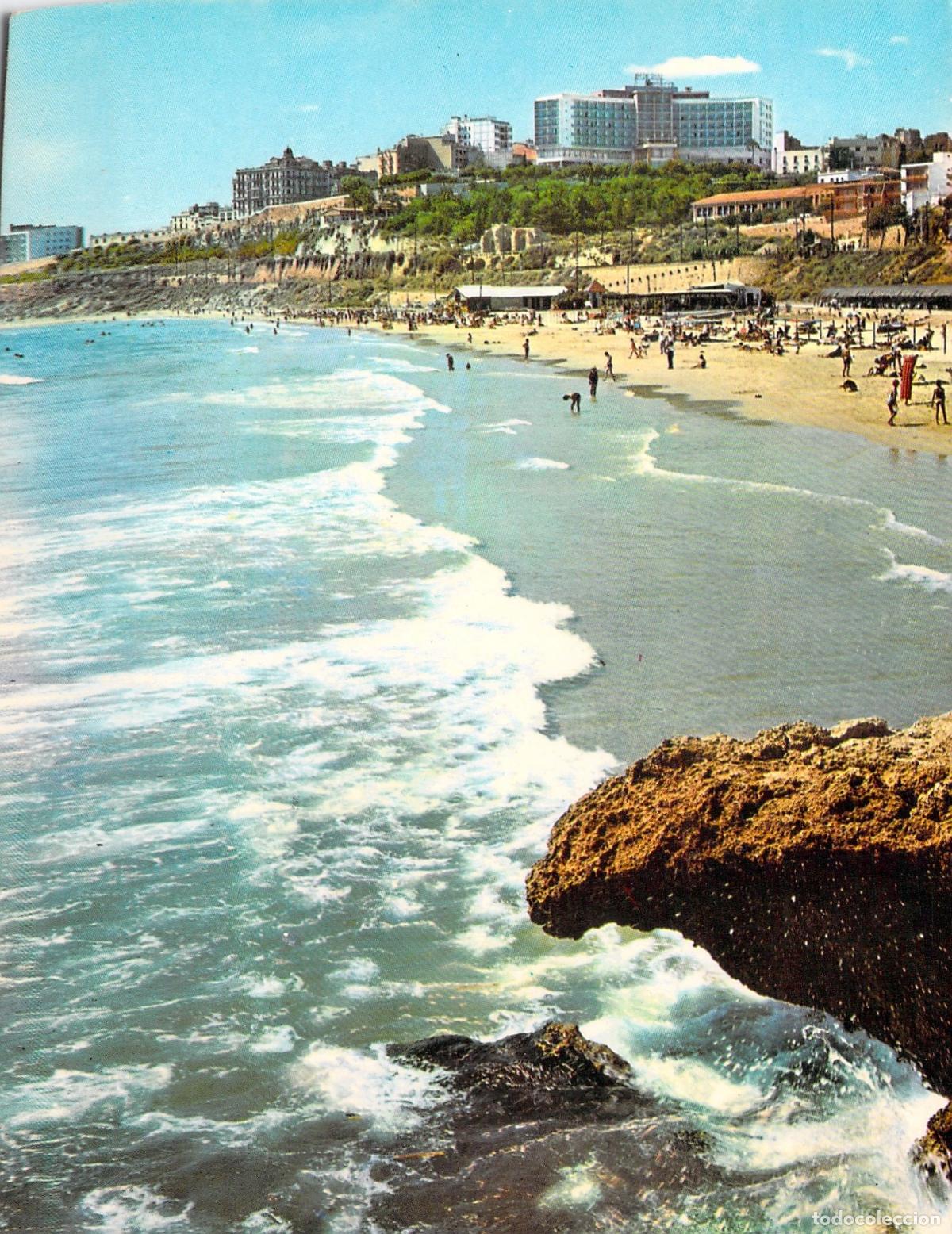Postales: Postal de Tarragona, Playa del Milagro y Hotel Imperial Tarraco