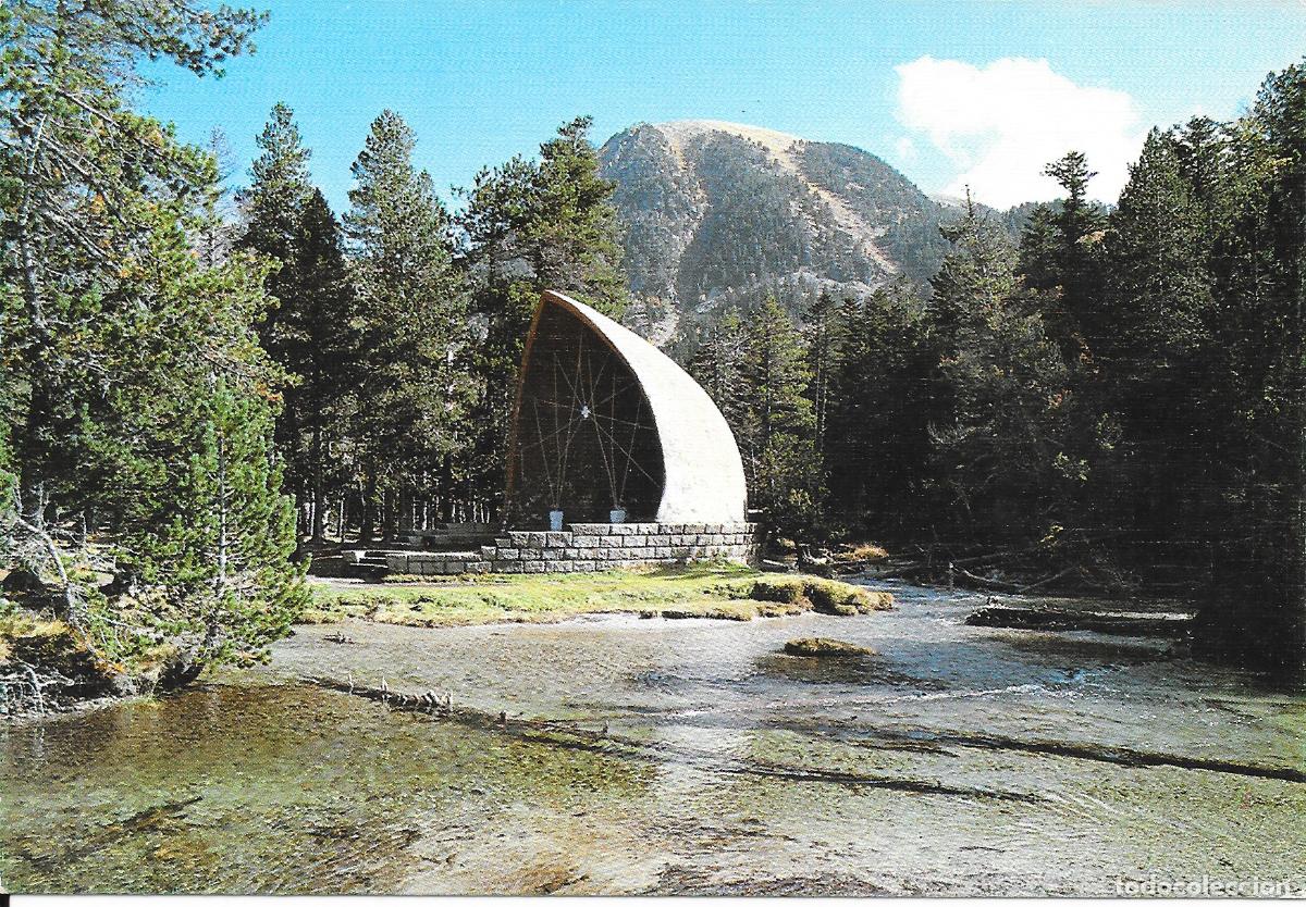 Postales: [POSTAL] Capella del Sant Espirit. Aig&uuml;es Tortes. (Lleida)(sin circular)