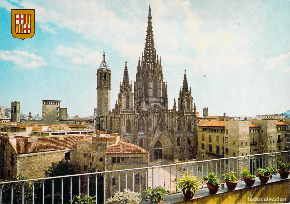 Postales: Postal de la Catedral de Barcelona, Catalu&ntilde;a