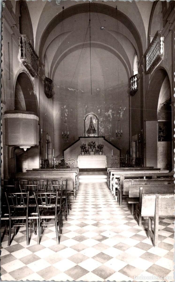 Postales: San Pedro de Premi&agrave; - Santuario Ntra. Sra. de la Cisa (interior) - Foto: Franch Mar. - 139x87mm