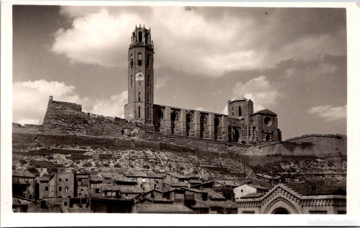 Postales: L&eacute;rida - La Seo - Antigua Catedral - Garc&iacute;a Garrabella 20 - 143x89mm