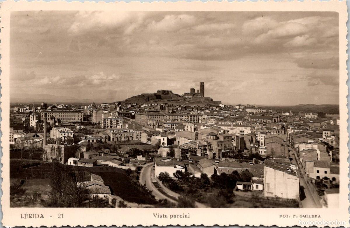 Postales: L&eacute;rida - Vista parcial - Guilera 21 - 140x90mm