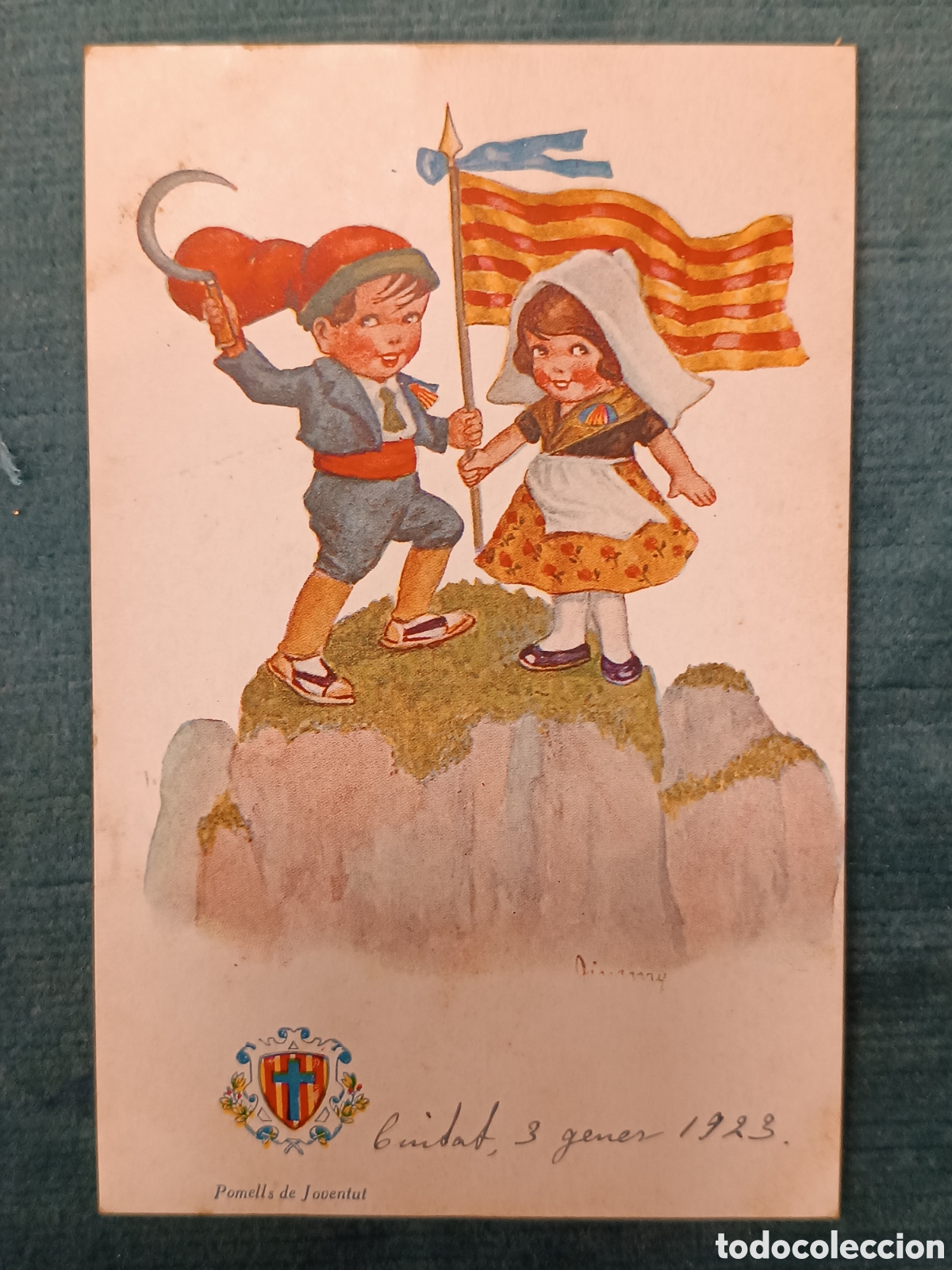 Postales: Num. 1019. Pomells de Joventut: JIMMY