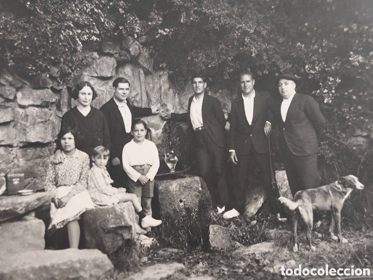 Postales: CATALUNYA SENSE IDENTIFICAR FONT EXCURSI&Oacute; RETRATO GRUPAL POSTAL FOTOGR&Aacute;FICA C. 1930