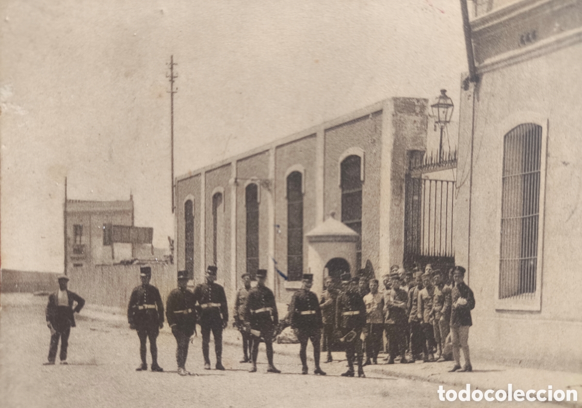 Postales: MATAR&Oacute; CUARTEL ARTILLER&Iacute;A 7&deg; REGIMIENTO POSTAL FOTOTIPIA ED. ABAD C. 1915