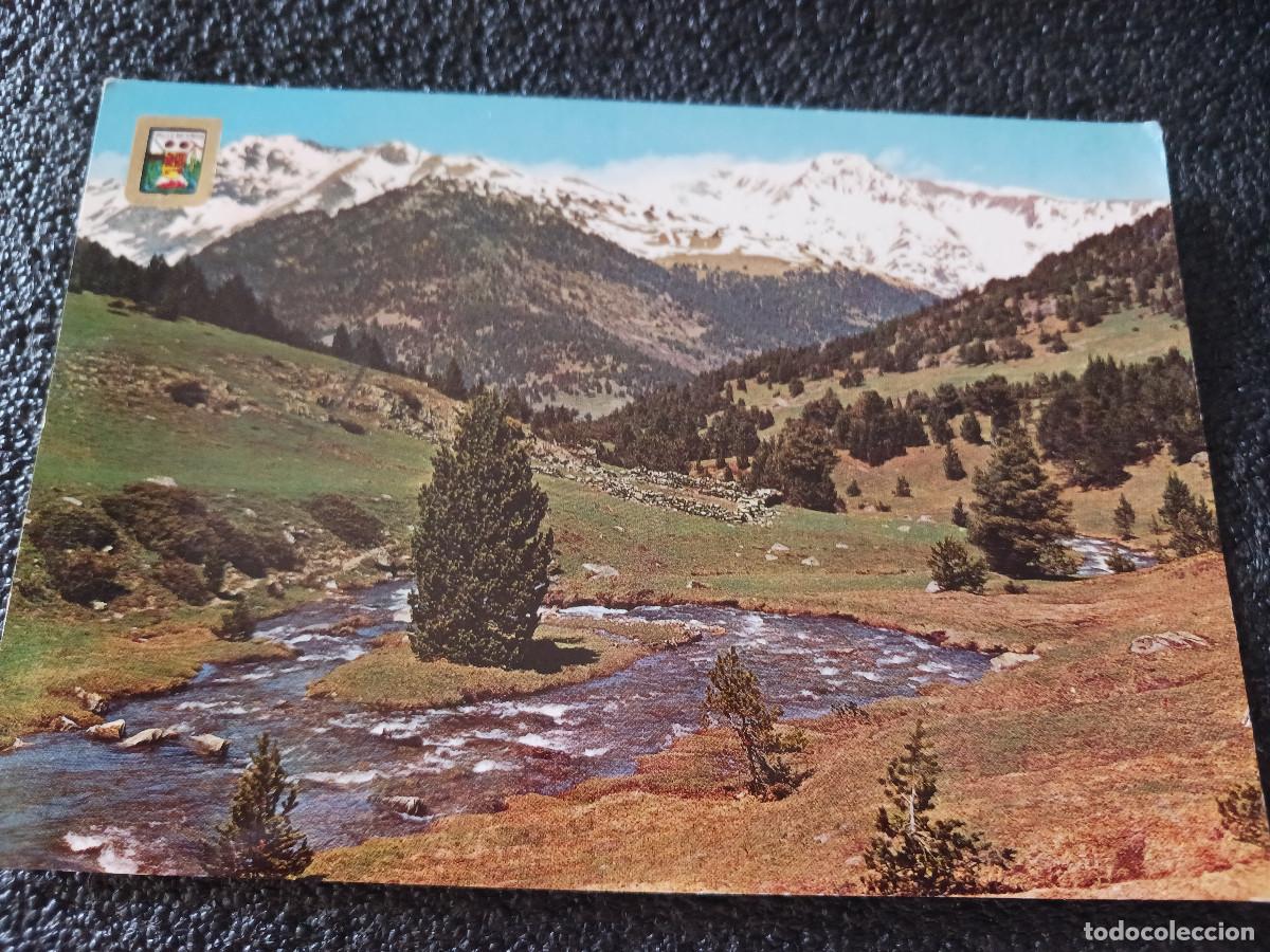 Postales: 923 lleida, vall d`aran, paisatge tipic, ed. soberanas, circulada