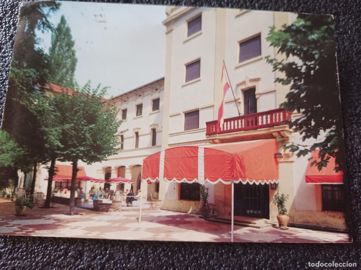Postales: VALLFOGONA DE RIUCORP FACHADA DEL HOTEL BALNEARIO, ed. raymond, circulada 1976