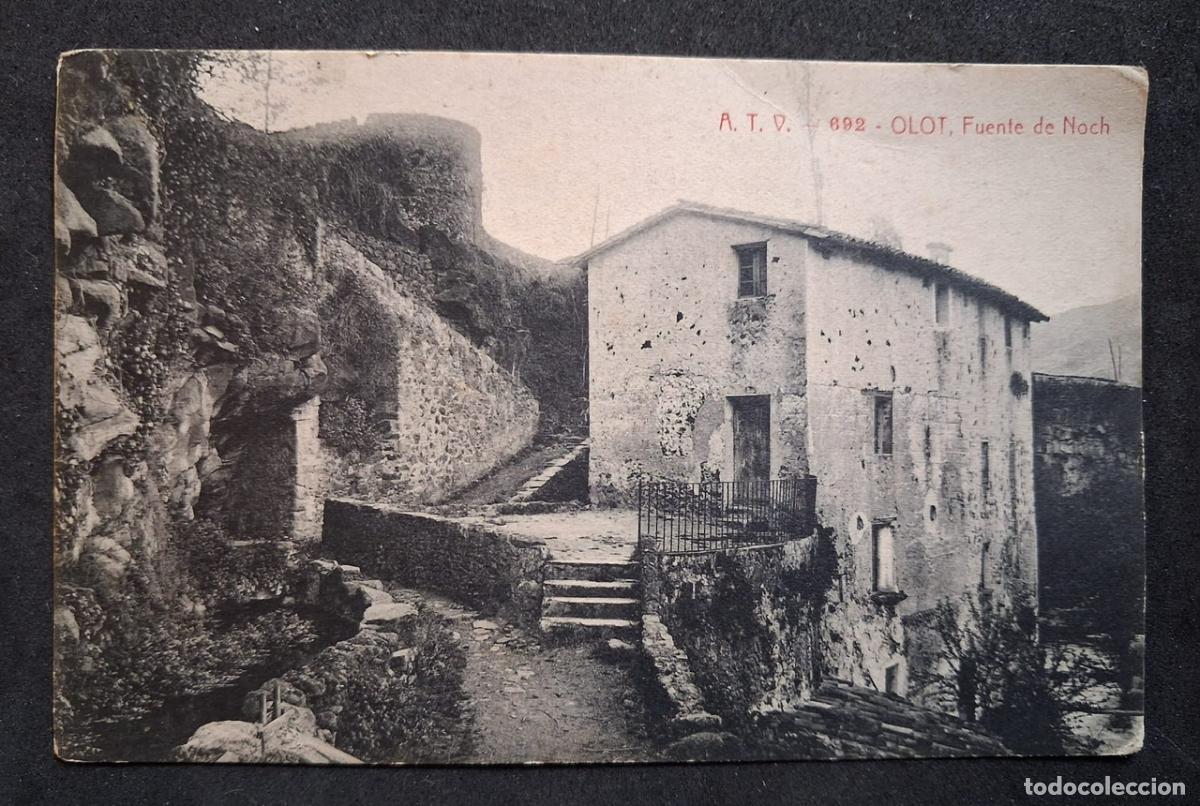 Postales: POSTAL ANTIGUA DE OLOT - FUENTE DE NOCH - A.T.V. - (SIN CIRCULAR)