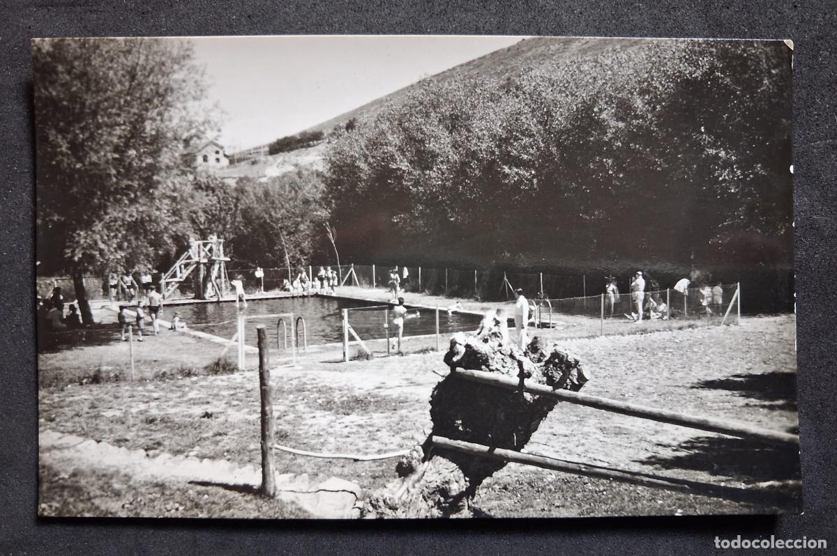 Postales: POSTAL ANTIGUA DE ALP - PISCINA - (SIN CIRCULAR)