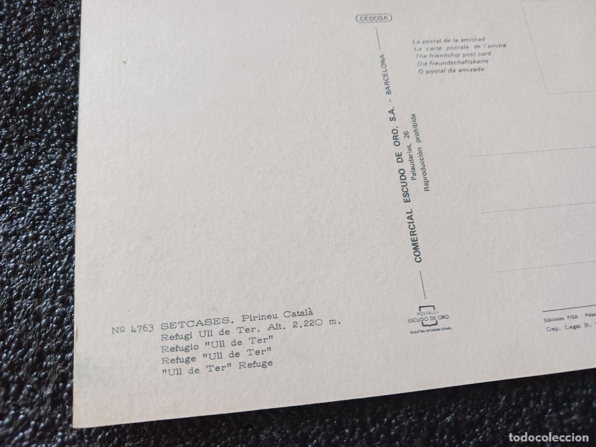 Postales: 4763 setcases refugi ull de ter, ed. escudo - Foto 2