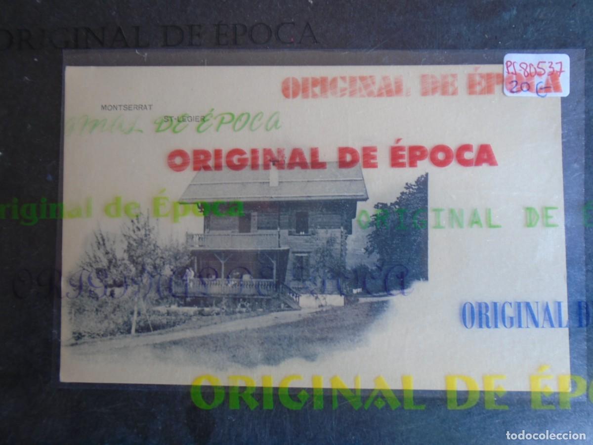 Postales: (PS-80537)POSTAL DE MONTSERRAT-ST.LEGIER.FOTOTIPA HAUSER Y MENET