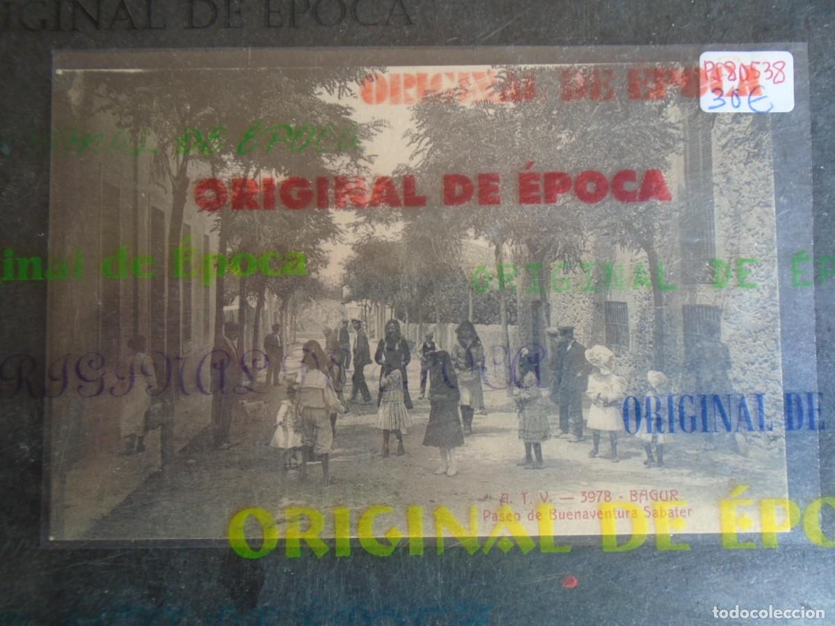 Postales: (PS-80538)POSTAL DE BAGUR-PASEO DE BUENAVENTURA SABATER.A.T.V.3978